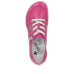 Online Women'S Lace-Up Shoes Magenta Ladies Colorful Styles