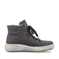 Best Women'S Lace-Up Shoes Anthracite Ladies Low Shoes & Slippers