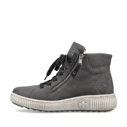 Best Women'S Lace-Up Shoes Anthracite Ladies Low Shoes & Slippers