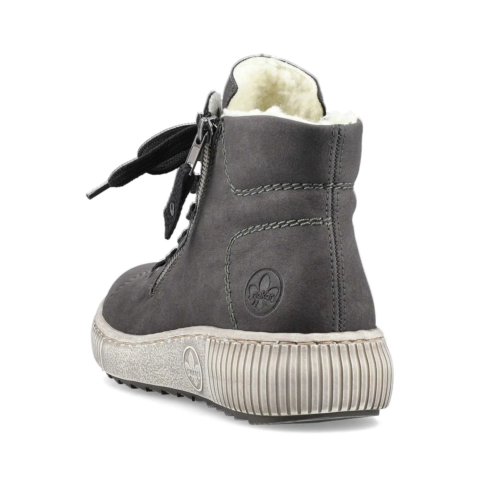 Best Women'S Lace-Up Shoes Anthracite Ladies Low Shoes & Slippers