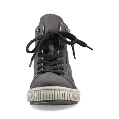 Best Women'S Lace-Up Shoes Anthracite Ladies Low Shoes & Slippers