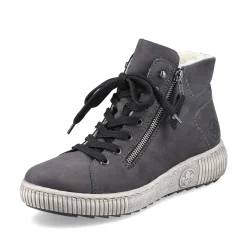 Best Women'S Lace-Up Shoes Anthracite Ladies Low Shoes & Slippers
