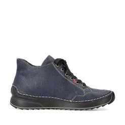 Hot Women'S Lace-Up Shoes, Slate Blue Ladies Low Shoes & Slippers
