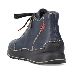 Hot Women'S Lace-Up Shoes, Slate Blue Ladies Low Shoes & Slippers