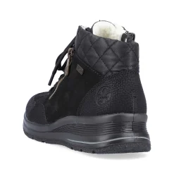 Discount Women'S Lace-Up Shoes Deep Black Ladies Low Shoes & Slippers
