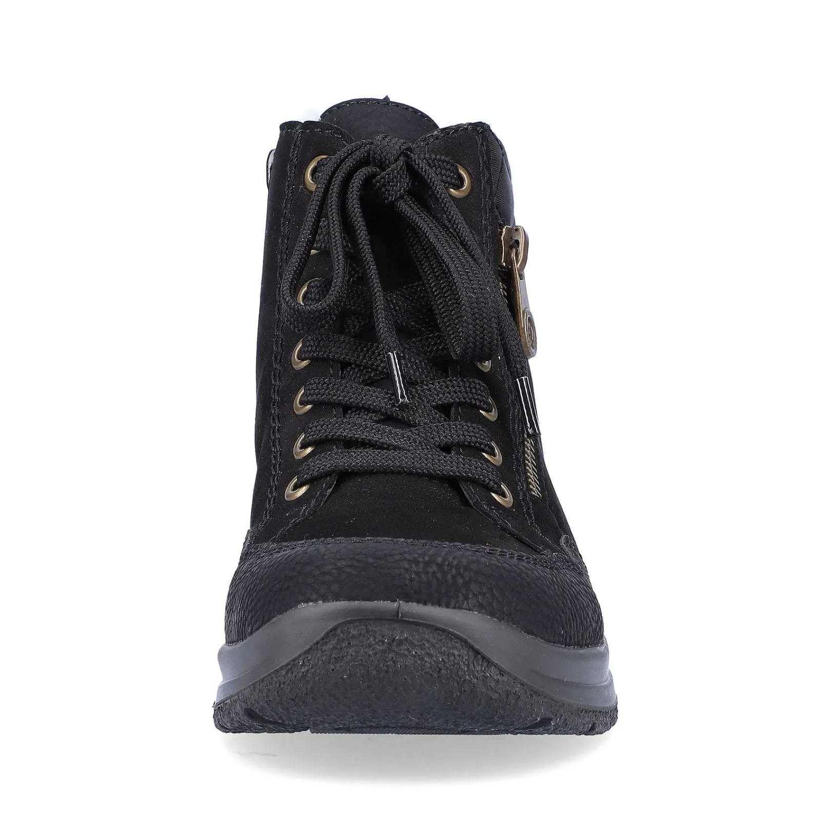 Discount Women'S Lace-Up Shoes Deep Black Ladies Low Shoes & Slippers