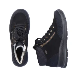 Discount Women'S Lace-Up Shoes Deep Black Ladies Low Shoes & Slippers