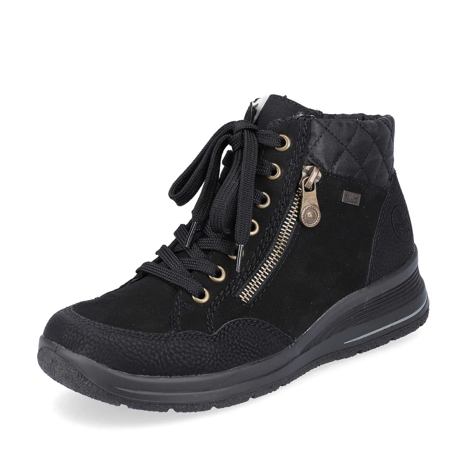 Discount Women'S Lace-Up Shoes Deep Black Ladies Low Shoes & Slippers