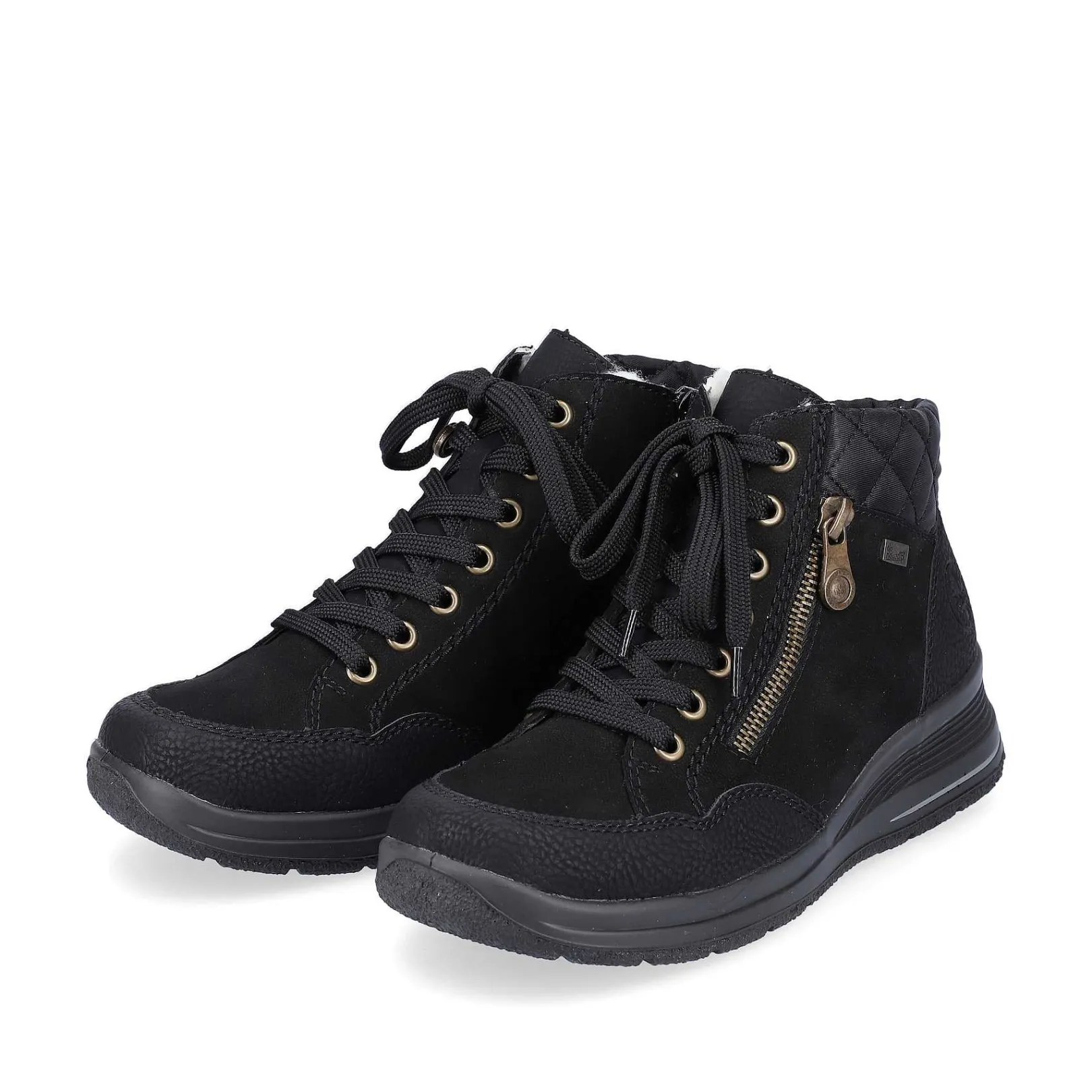 Discount Women'S Lace-Up Shoes Deep Black Ladies Low Shoes & Slippers