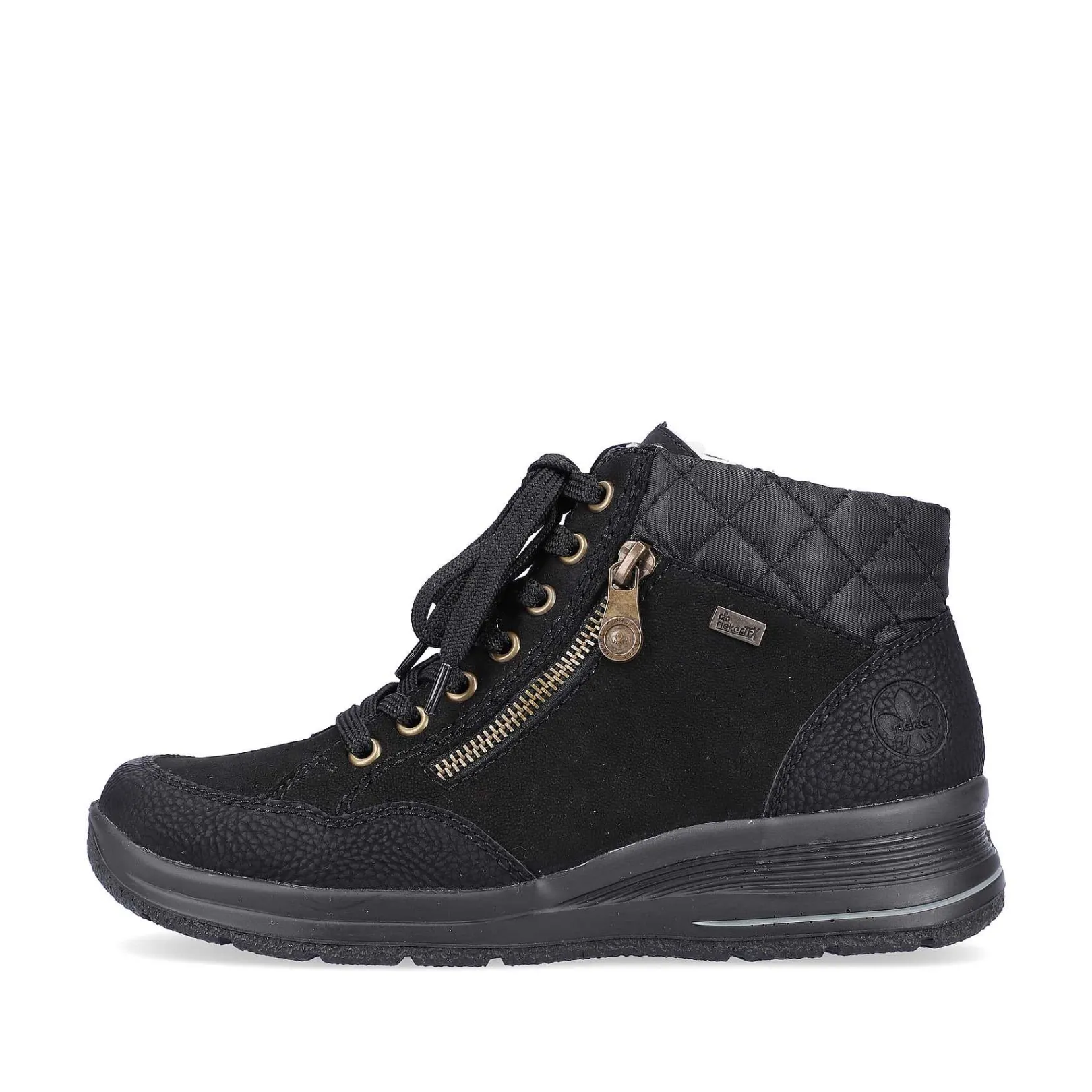 Discount Women'S Lace-Up Shoes Deep Black Ladies Low Shoes & Slippers