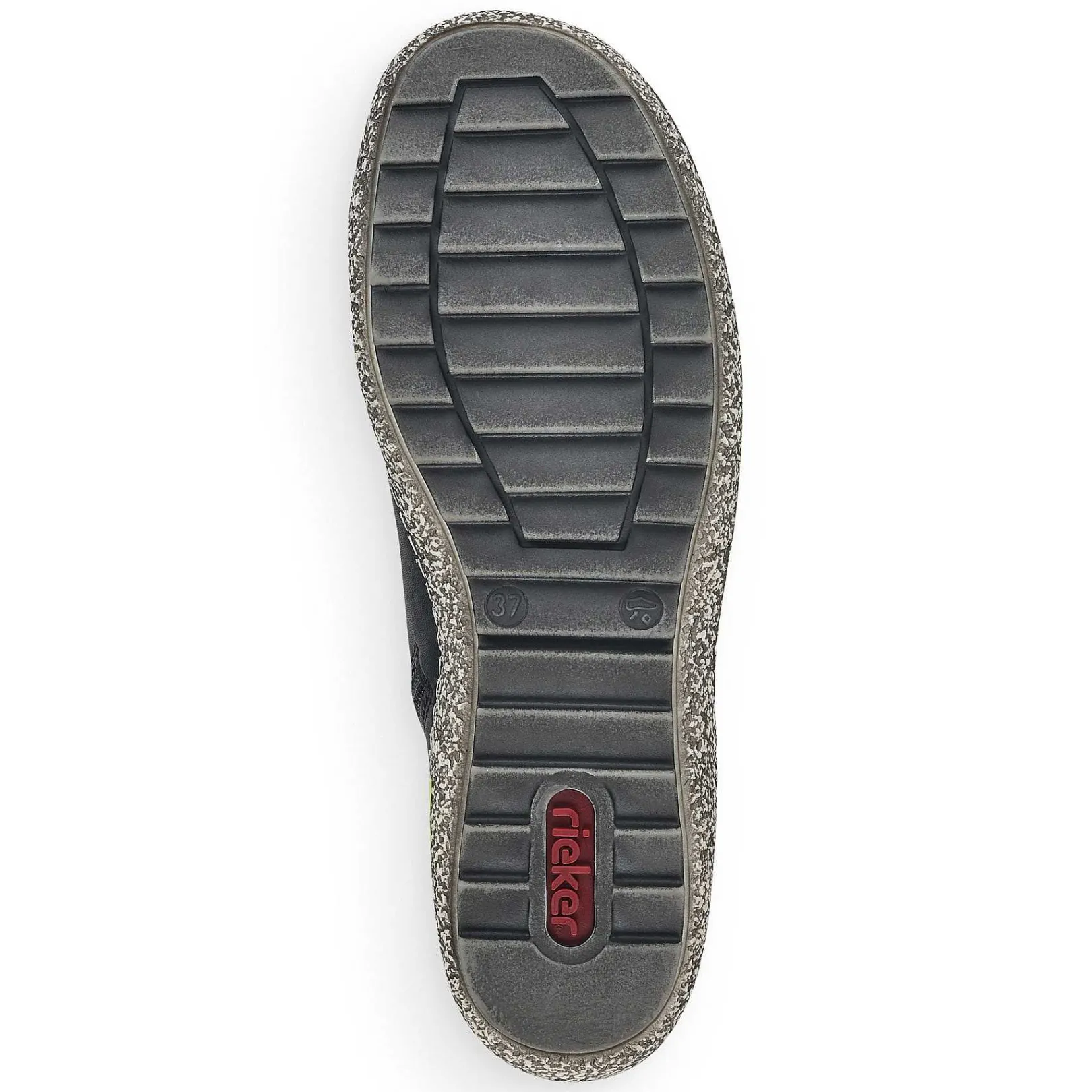 Women'S Lace-Up Shoes Deep Black Ladies Low Shoes & Slippers