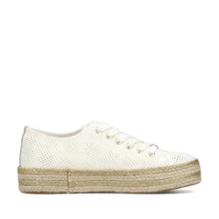 Women'S Lace-Up Shoes Swan White Ladies Low Shoes & Slippers
