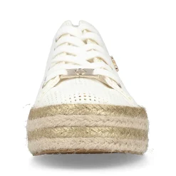 Women'S Lace-Up Shoes Swan White Ladies Low Shoes & Slippers