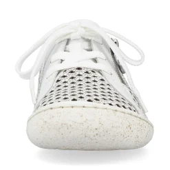 Sale Women'S Lace-Up Shoes Pure White Ladies Low Shoes & Slippers