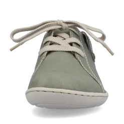 Outlet Women'S Lace-Up Shoes Green Gray Ladies Low Shoes & Slippers