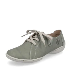 Outlet Women'S Lace-Up Shoes Green Gray Ladies Low Shoes & Slippers