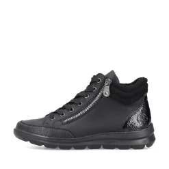 Sale Women'S Lace-Up Shoes Deep Black Ladies Low Shoes & Slippers