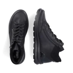 Sale Women'S Lace-Up Shoes Deep Black Ladies Low Shoes & Slippers
