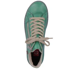 Online Women'S Lace-Up Shoes Emerald Green Ladies Low Shoes & Slippers