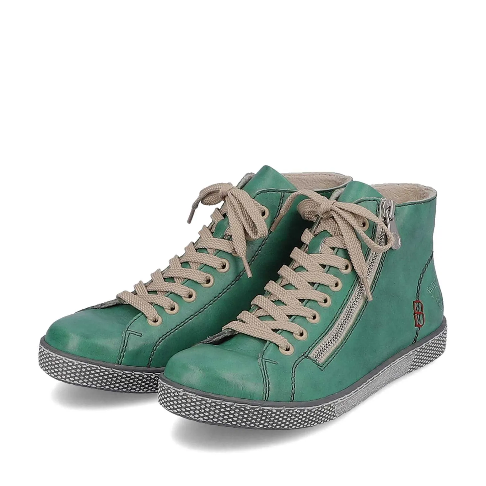Online Women'S Lace-Up Shoes Emerald Green Ladies Low Shoes & Slippers
