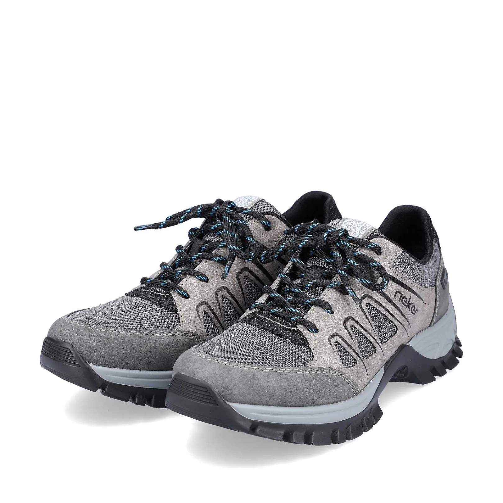 Discount Women'S Lace-Up Shoes Steel Gray Ladies Low Shoes & Slippers