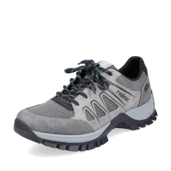 Discount Women'S Lace-Up Shoes Steel Gray Ladies Low Shoes & Slippers