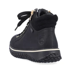 Discount Women'S Lace-Up Shoes Deep Black Ladies Low Shoes & Slippers