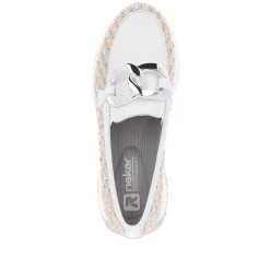 Outlet Women'S Loafer White-Multi Ladies Colorful Styles