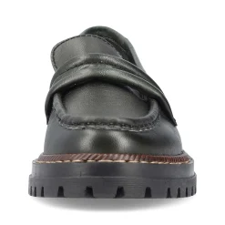 Discount Women'S Loafers Army Green Ladies Loafers & Ballerinas
