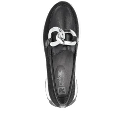 New Women'S Loafers Carbon Ladies Loafers & Ballerinas