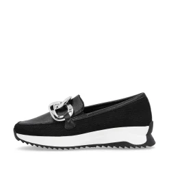 New Women'S Loafers Carbon Ladies Loafers & Ballerinas