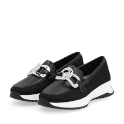 New Women'S Loafers Carbon Ladies Loafers & Ballerinas
