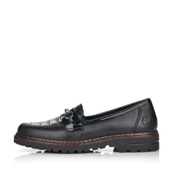 Sale Women'S Loafers Graphite Black Ladies Loafers & Ballerinas