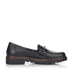 Sale Women'S Loafers Graphite Black Ladies Loafers & Ballerinas