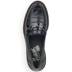 Sale Women'S Loafers Graphite Black Ladies Loafers & Ballerinas