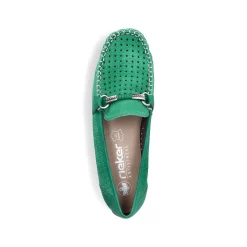 Women'S Loafers Grass Green Ladies Colorful Styles