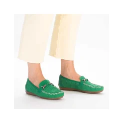 Women'S Loafers Grass Green Ladies Colorful Styles