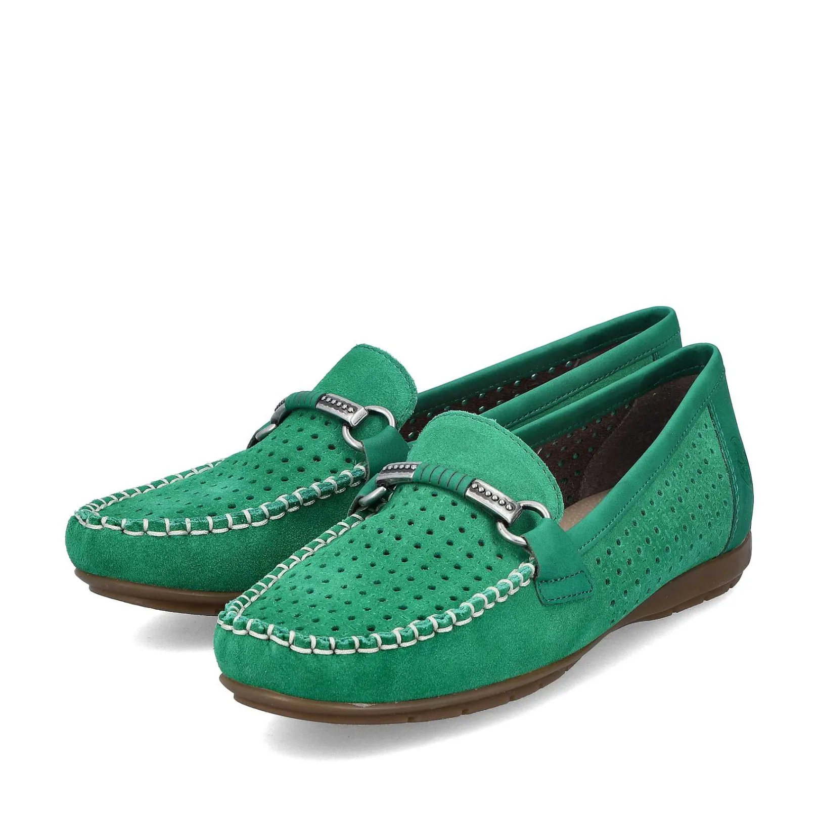 Women'S Loafers Grass Green Ladies Colorful Styles