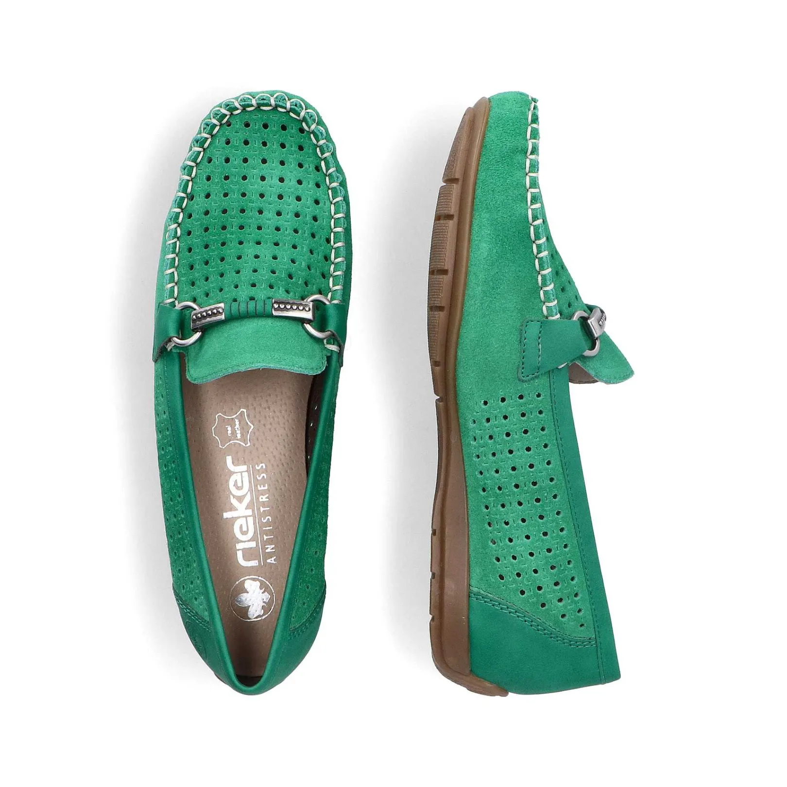 Women'S Loafers Grass Green Ladies Colorful Styles