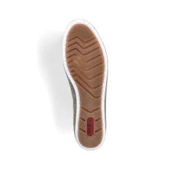 Clearance Women'S Loafers Green Grey Ladies Loafers & Ballerinas