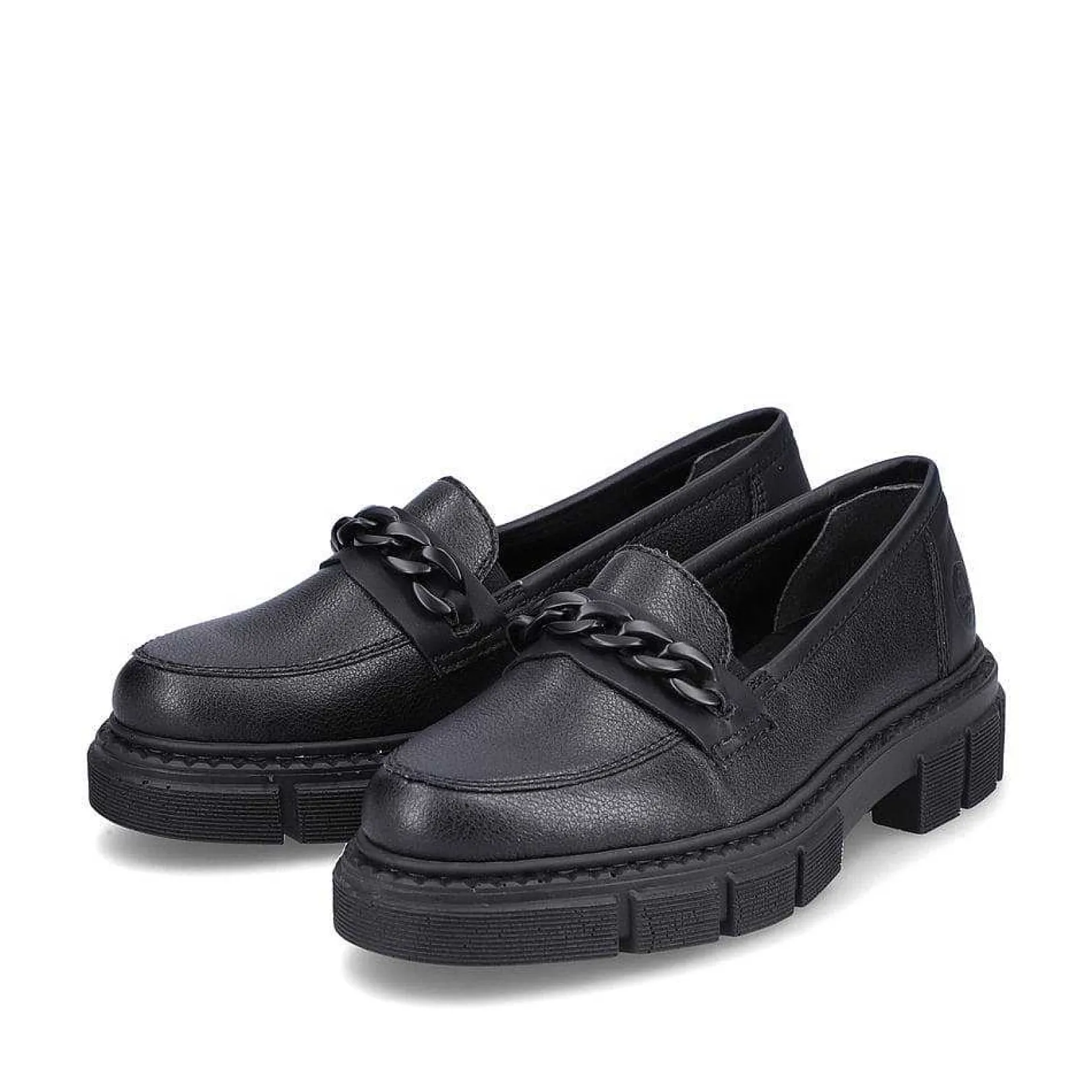 Discount Women'S Loafers Jet Black Ladies Loafers & Ballerinas