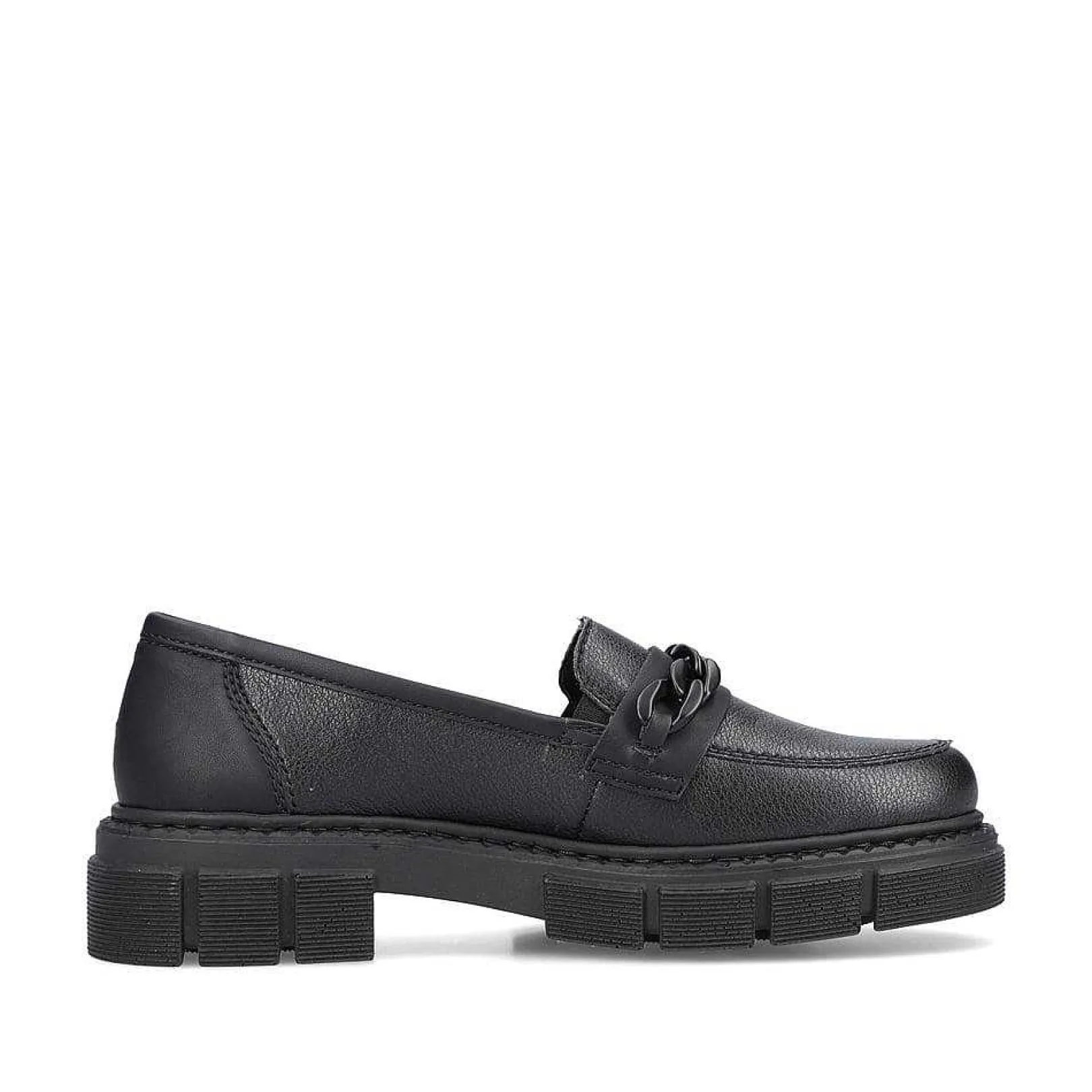 Discount Women'S Loafers Jet Black Ladies Loafers & Ballerinas