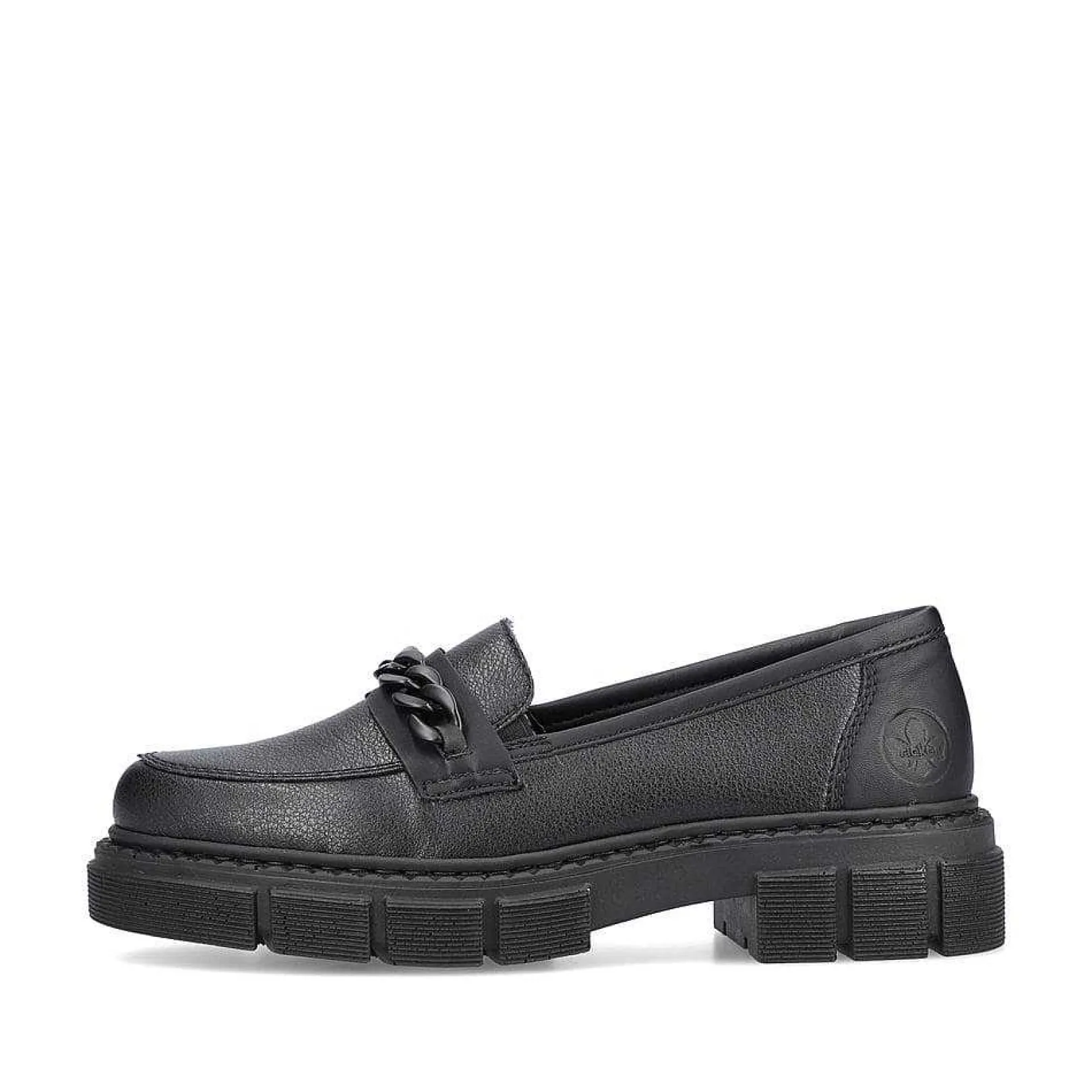 Discount Women'S Loafers Jet Black Ladies Loafers & Ballerinas