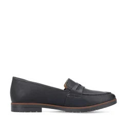 Hot Women'S Loafers Jet Black Ladies Loafers & Ballerinas