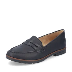 Hot Women'S Loafers Jet Black Ladies Loafers & Ballerinas