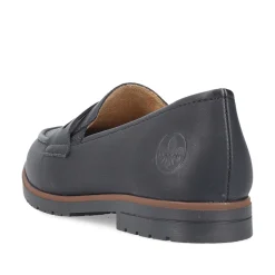 Hot Women'S Loafers Jet Black Ladies Loafers & Ballerinas
