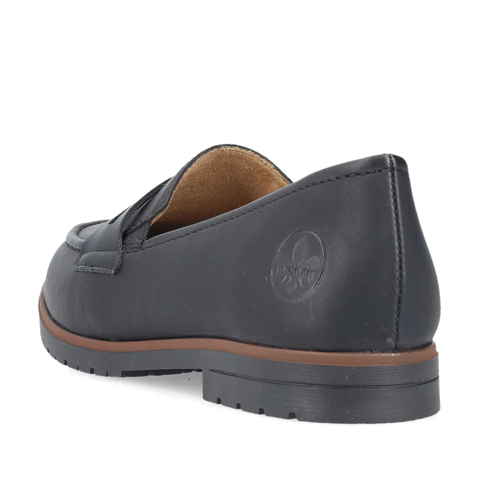 Hot Women'S Loafers Jet Black Ladies Loafers & Ballerinas