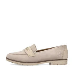 New Women'S Loafers Light Beige Men'S Business Shoes