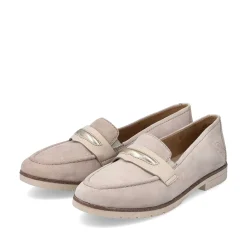 New Women'S Loafers Light Beige Men'S Business Shoes