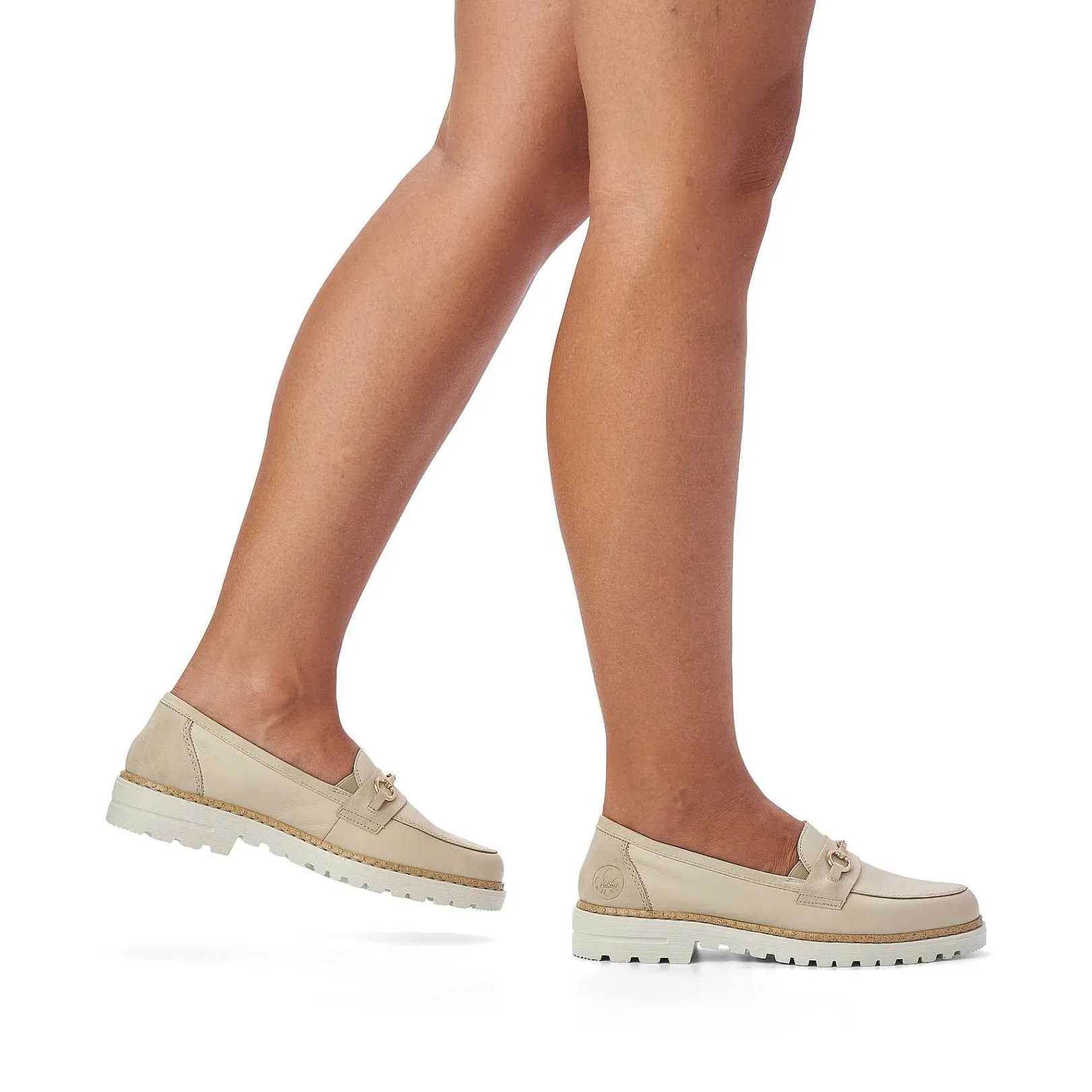 Clearance Women'S Loafers Light Beige Men'S Business Shoes
